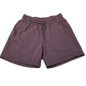 Adidas Originals Short Medium Cotton Sweat Shorts Purple 6in Inseam Men Bottoms